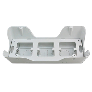 办公桌底吊线槽可装86插座面板过线盒电线收纳走线槽桌面穿线盖板