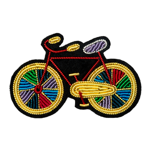 自行车胸针设计感小众高档精致衣服配饰别针徽章防走光爱心胸针扣