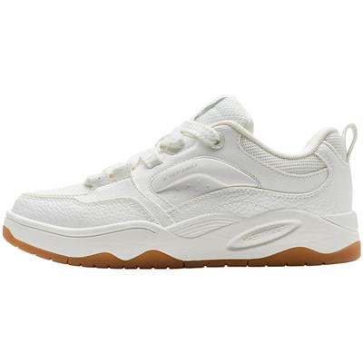 特步嘭嘭面包鞋|女鞋板鞋2025秋季新款情侣休闲鞋男鞋小白鞋女款