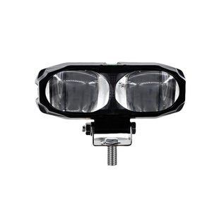 叉车警示边界示宽安全区域一字红蓝直线限位激光倒车范围射灯LED