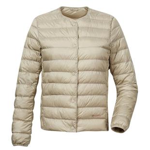 【800蓬白鹅绒】君羽户外羽绒服男女短款秋冬季圆领羽绒内胆女105