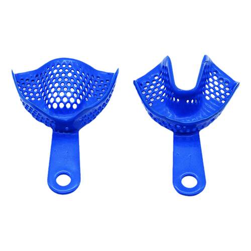 牙科材料 口腔塑钢牙托 印模牙托盘 取模托盘超硬石膏 一次性牙托