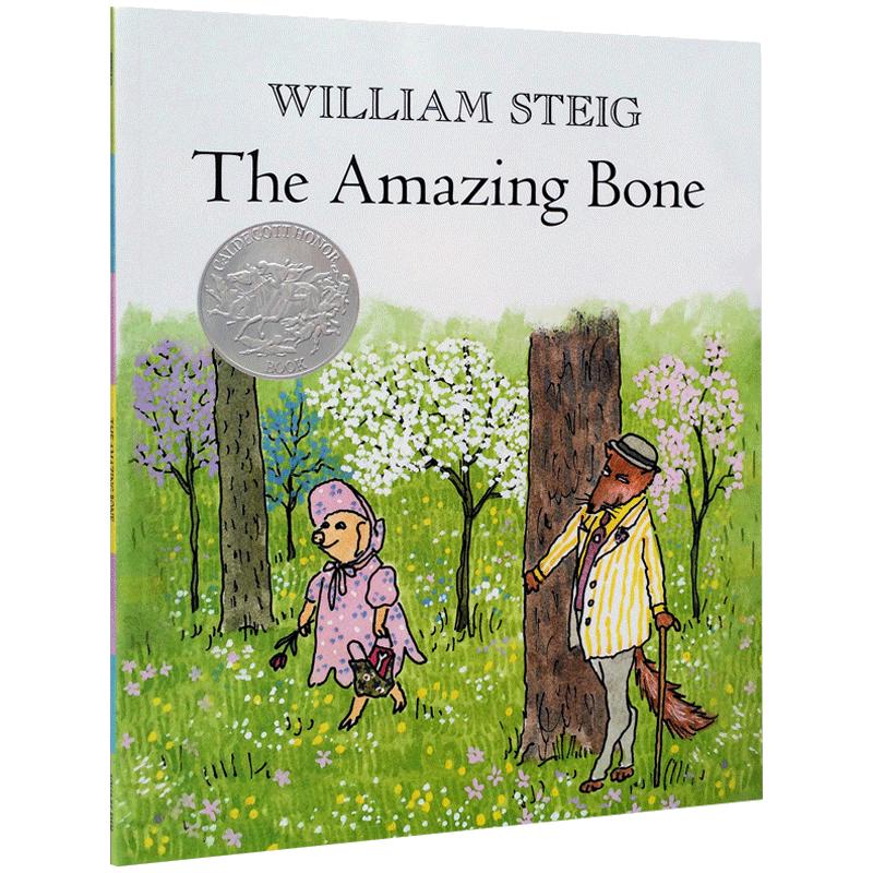 凯迪克银奖 名家平装绘本 The Amazing Bone 会说话的骨头 平静的魔法故事