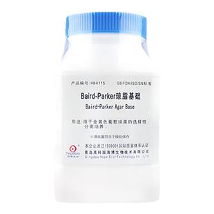 海博BairdParker琼脂基础甘露醇培养基亚碲酸盐卵黄增菌液奥博星