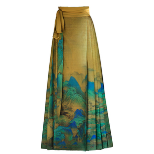 原创马面裙定制服务印花工艺来图定制diy多种面料可选量大价优