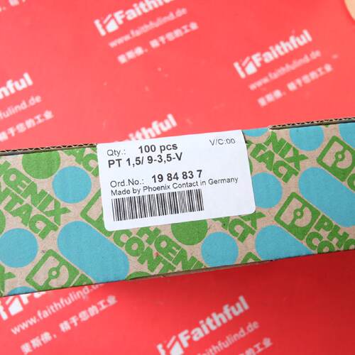 议价Phoenix Contact 1984837 菲尼克斯全新连接器 PT 1,5/ 9-3,5