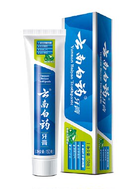 云南白药牙膏薄荷清新护龈150g