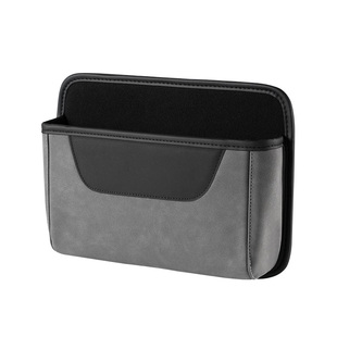 汽车椅背收纳盒翻毛皮挂袋多功能储物箱车载座椅后背置物盒车用品