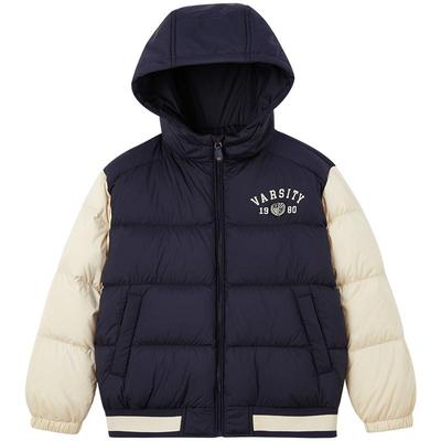 elandkids男童鸭绒保暖羽绒服