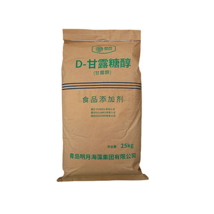 明月 甘露糖醇食品级 D- 甘露糖醇 食用甘露醇 糖果 防粘粉 正品