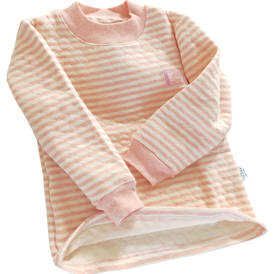 儿童保暖上衣女童男童纯棉