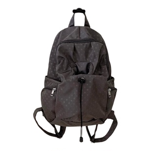 2025年爆款  韩亚风豹纹学生旅游通勤电脑包背包百搭书包双肩包女