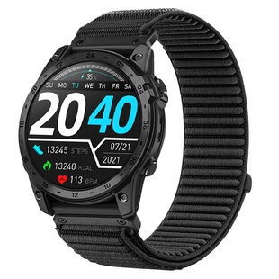 适用佳明手表QuickFit22mm26快拆20魔术贴尼龙透气表带飞耐时安夺