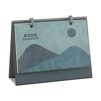 台历定制2026年新款皮质商务高档