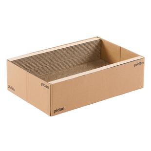 pidan纸盒款猫抓板瓦楞纸猫窝耐磨猫玩具猫抓板窝磨爪器
