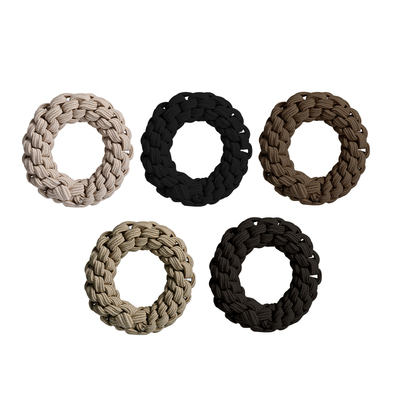 健身专用黑色运动高马尾不塌头绳