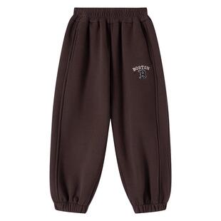 小象汉姆童装男童春秋裤子2026春装束脚新款儿童运动裤休闲长裤潮