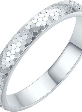 周六福碎碎冰戒指女款