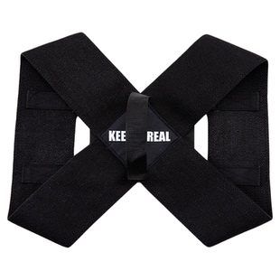 健身沉肩带胸肌展开仰卧推举背部训练矫正带男女隐形挺胸护肩直背