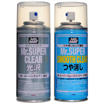 郡士油性喷罐手办高达模型保护漆