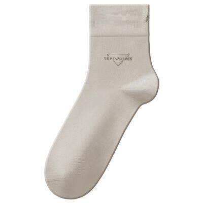 七匹狼男士7A抗菌防臭中筒袜