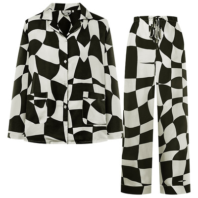 NOTJUSTPAJAMA真丝睡衣男早春