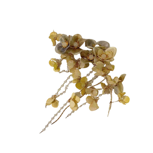 新中式古风香槟色流苏花朵发夹国风旗袍汉服步摇海边度假拍照发饰