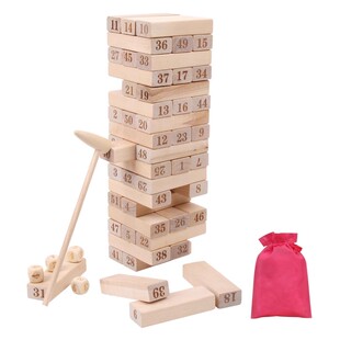 叠叠乐积木玩具层层叠叠高釜底抽薪木条块儿童益智亲子互动桌游男