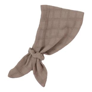 韩国进口男宝宝围巾纯棉春秋薄款女童韩版防风巾婴幼儿交叉围脖潮