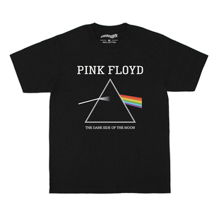 Pink Floyd Dark Side of The Moon 月之暗面前卫摇滚纯棉短袖T恤