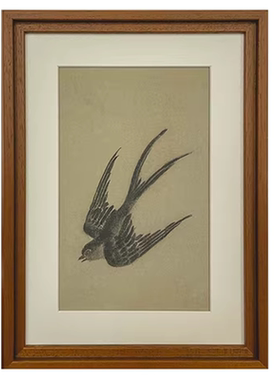 客厅卧室中式中古绢丝画芯挂画