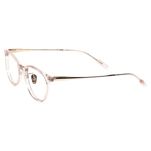 康耐特Conant非球面近视眼镜片配梦幻蓝紫冰透框眼镜136