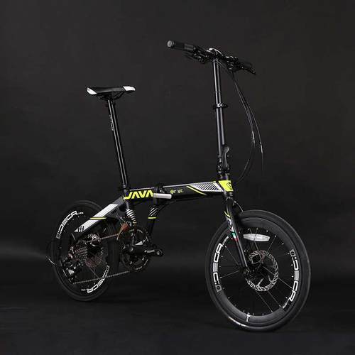 佳沃JAVA折叠自行车FIT铝合金20寸18速碟刹中空盘便携轻便单车TT