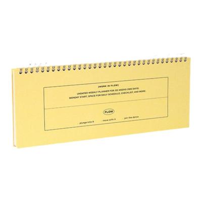 iconic线圈周计划笔记本万年型