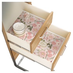 厨房柜子抽屉垫布皮革防水防油防污台面垫鞋柜衣柜垫子橱柜保护垫