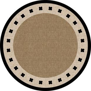 茶几桌垫圆形茶几桌布防水防油免洗中古客厅餐桌垫桌面保护垫盖布