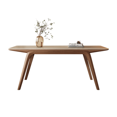 奥古斯特长方洞石岩板餐桌