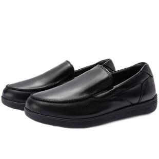 24Hrs西班牙24小时进口男士小牛皮休闲鞋 透气缓震乐福鞋 11381