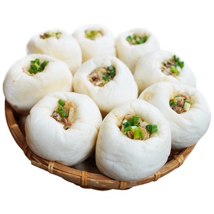 浙江辣味网红小吃龙游葱花馒头农家纯手工老人儿童健康速食早餐