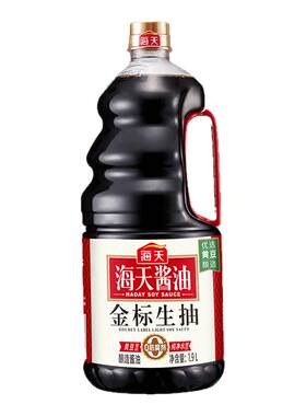 海天金标生抽1.9L大瓶酿造酱油