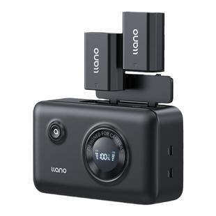 绿巨能充电盒适用索尼NP-FZ100相机电池a7m4储电快充盒a7m3 A7c2 zve10二代 A7R3 A7R4 7RM3 A9M2相机充电器