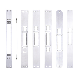 小锁体24240改40*388通用导向片指纹锁锁体电子锁体转霸王侧边条