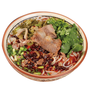 水城羊肉粉六盘水土特产遵义贵州米粉小吃方便速食正宗花溪牛肉粉