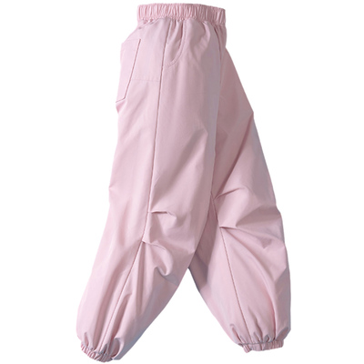 雅鹿洋气儿童羽绒裤男童女童