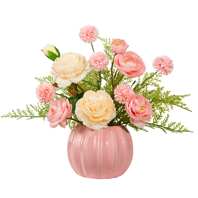 仿真花插花摆件高档花束仿生花