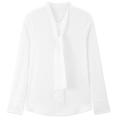 MindBridge法式气质长袖衬衫