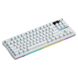 狼蛛S84机械键盘三模无线蓝牙电竞游戏办公专用87配列84键热拔插
