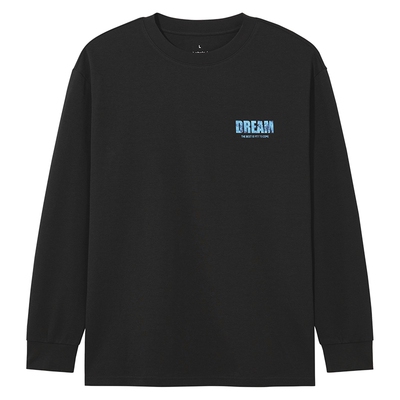 热风2025年秋季新款男印花长T恤