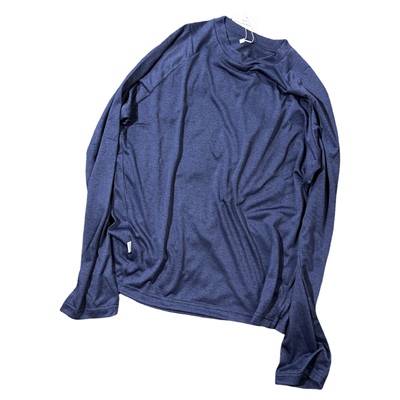 日单Fppev coolmax美国莱卡吸湿排汗速干长袖T恤休闲运动凉感上衣