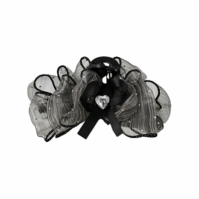 OSEWAYA日系甜美爱心鲨鱼夹